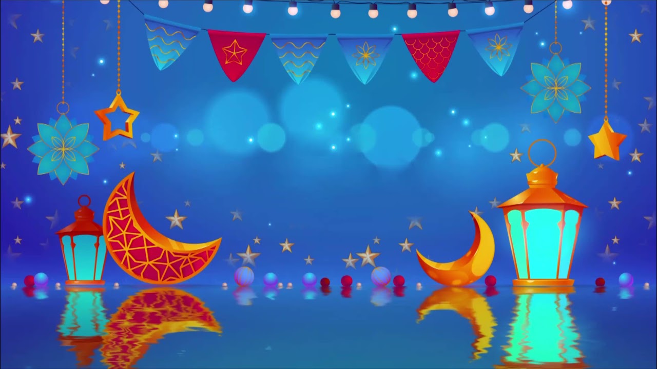 Free Islamic Intro Background 4K, Islamic Motion Background Video