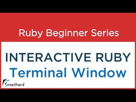1 0 Ruby Tutorial Installation of Softwares Get Started