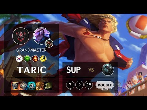Taric Support vs Senna - KR Grandmaster Patch 10.3