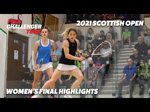 Squash: Springfield Scottish Squash Open 2021 - Women's Final Highlights