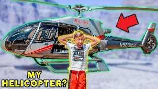 RIDING On A HELICOPTER For The FIRST TIME! | The Royalty Family