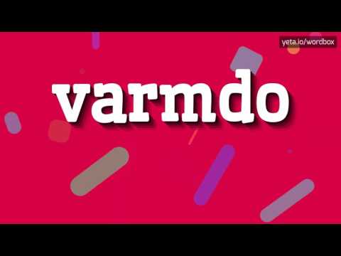 VARMDO - How to pronounce Varmdo?