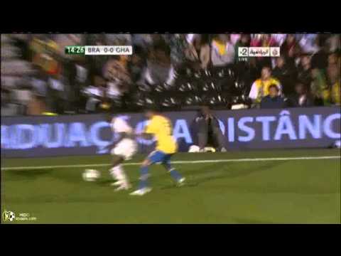 Brasil vs Ghana 1-0 Match Highlights in HD - 05.09.2011