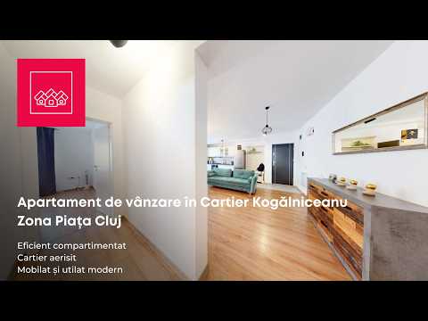 Apartament modern, cu 3 camere, balcon mare, loc de parcare inclus - C. Kogalniceanu — Video