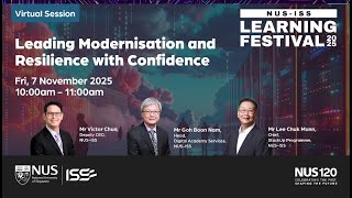 Leading Modernisation and Resilience with Confidence