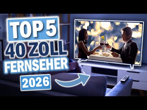 Beste 40 ZOLL FERNSEHER im Vergleich | Top 5 40 Zoll Fernseher 2026