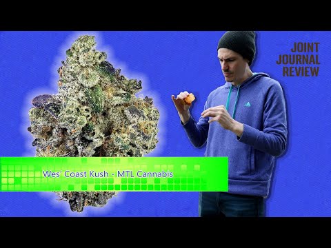 Kushector Joint Journal Review - Wes' Coast Kush by: MTL Cannabis