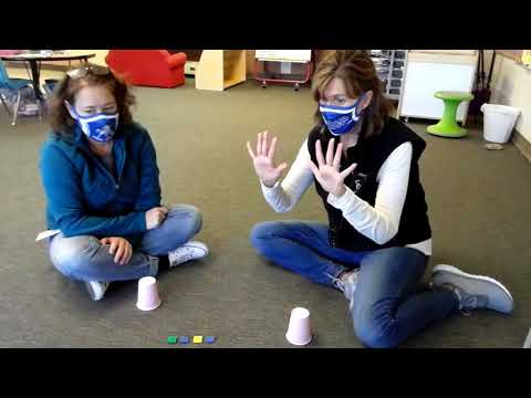 What's under my cup?