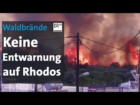 Waldbrände: Immer mehr Feuer in Südeuropa | BR24