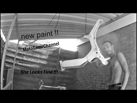 Paint !! Tomos Bobber Build !