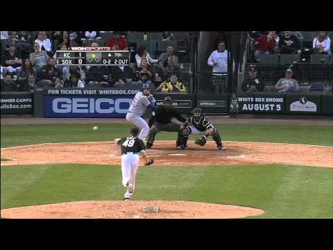 2013/07/27 Sale's seven strikeouts