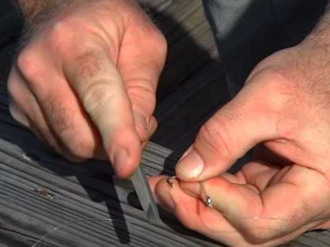 The Best, Quickest Way To Sharpening A Hook: Bob McNally