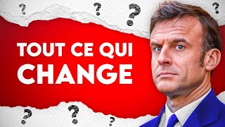 TOUT ce qui change pour vous à partir d’aujourd’hui