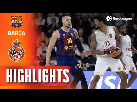TOTAL CONTROL From Tip-Off | Barcelona - Monaco | R19 BASKETBALL HIGHLIGHTS 2025-26