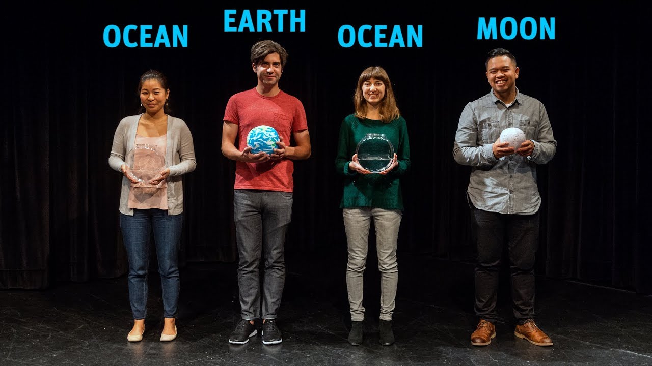 What causes high tides on opposite sides of the earth? | Dance of the Tides