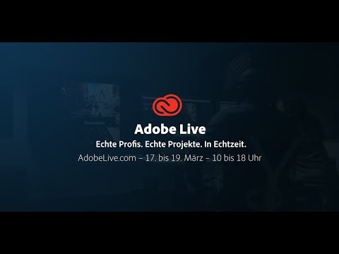 Adobe Live: Video und Motion Design, 17. - 19. April | Adobe DE