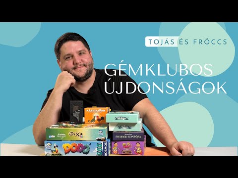 Tojásos  Fröccs  - 7 Újdonság a Gémklubtól 2026 Január - Mit Játsszunk?