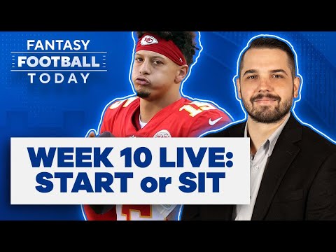Start Sit Week 10