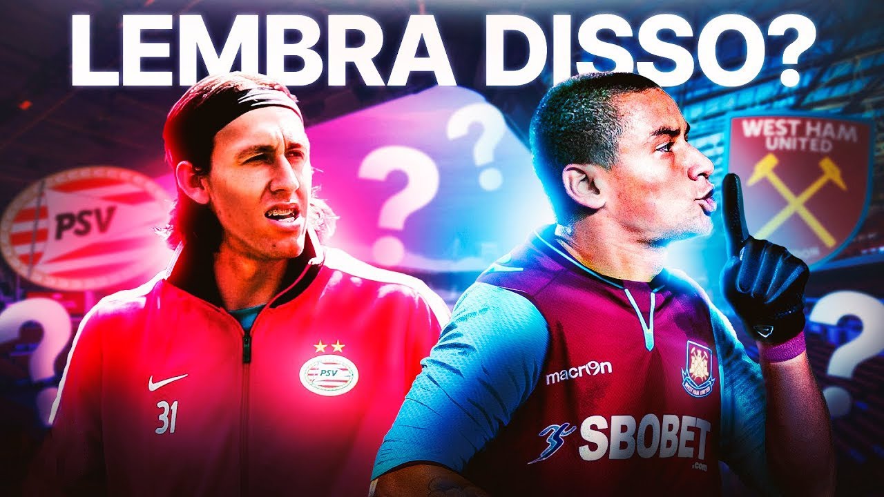 15 BRASILEIROS com transferências ESQUECIDAS na Europa 🌍