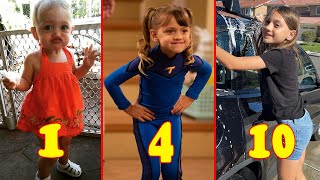 Maya Le Clark from 1 to 10 Years Old 2021 @Teen Star video