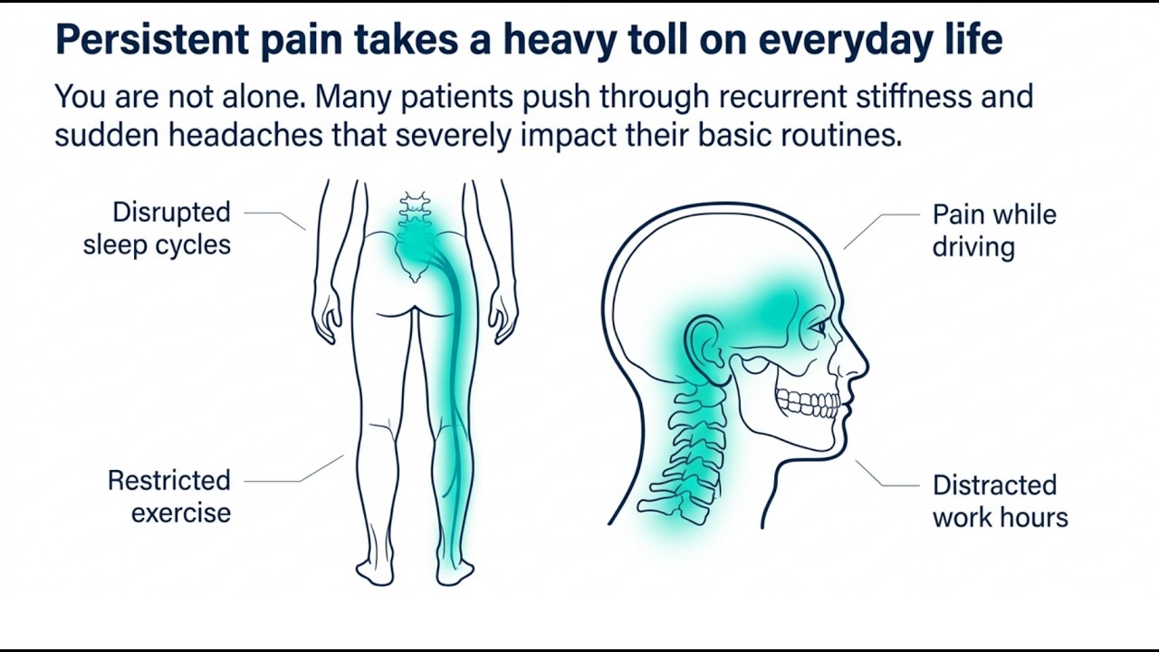Video thumbnail — Does Dry Needling Hurt? Sciatica and Headache Treatment in Leland, NC