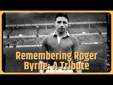 Memorial unveiled for Roger Byrne, United’s captain who died in the Munich air disaster