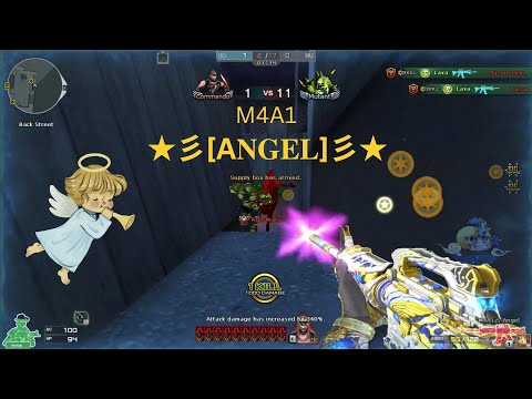 CrossFire West | M4A1-S Angel - Epic Hero Mode X Gameplay 🔥 (11 Mutants vs 1 Commando)