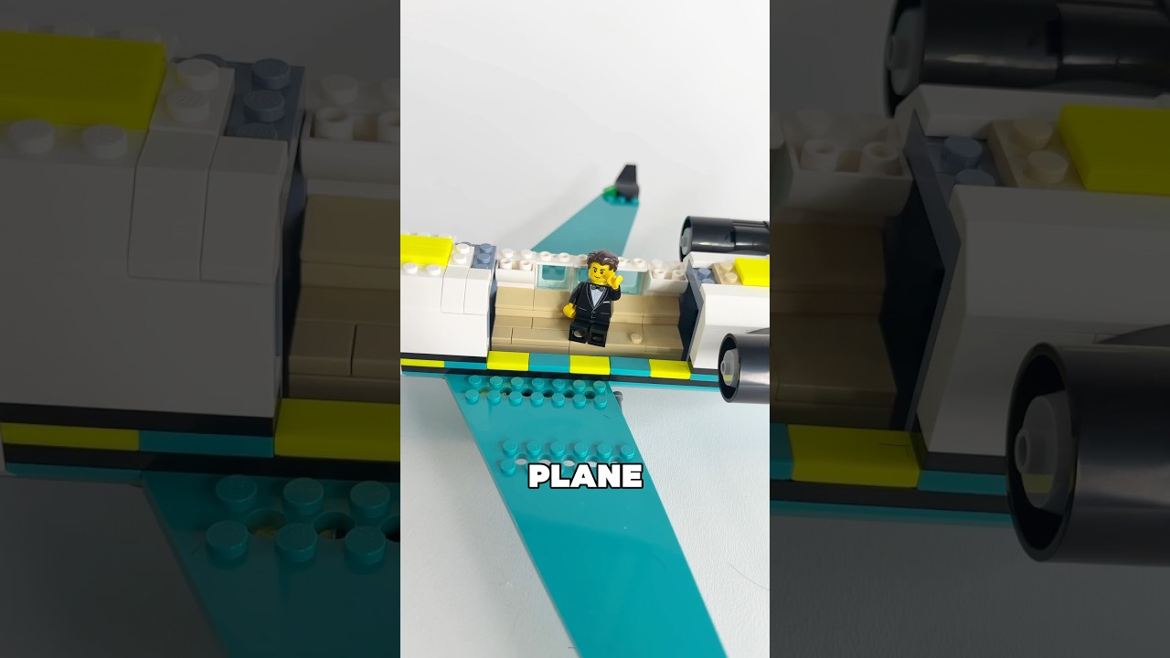 I Built A Lego Private Jet