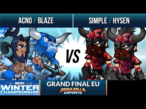 Acno & Blaze vs Simple & Hysen - Grand Final - Winter Championship 2021 - EU 2v2