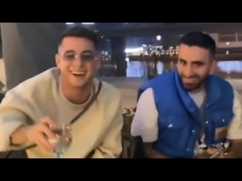 Capital Bra mit Jamule und Pa Sports im Restaurant in Dubai