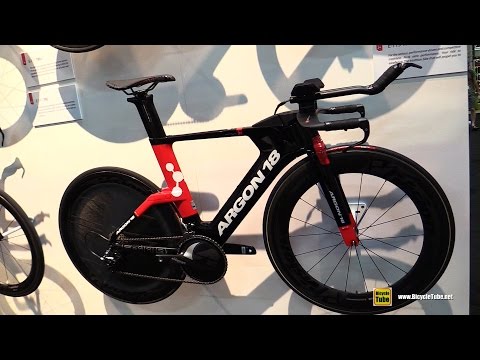 2017 Argon 18 E119 Tri Triathlon Bike - Walkaround - 2016 Interbike Las Vegas