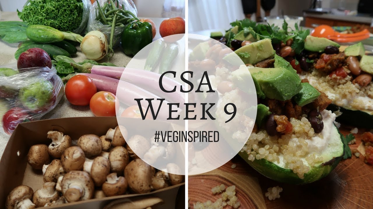 CSA Week #9//vegan