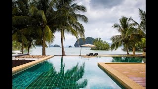 Seafront Private Pool Villa with Beautiful Phang Nga Bay Views for Sale in Khao Thong, Krabi