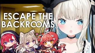 【 Escape the Backrooms 】夏といえば、ホラー…！！！！w/夜絆ニウ、心白てと、昏昏アリア【 絲依とい / ネオポルテ 】