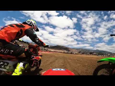 Justin Barcia 450 Moto 1 Opening Lap GoPro  | 2022 Fox Raceway I Pro Motocross