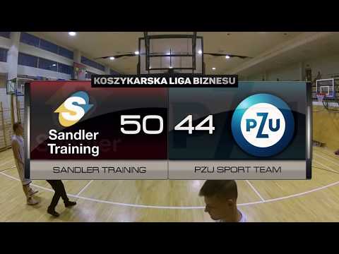 Sandler Training vs PZU Sport Team - VIII kolejka - Warszawa - Koszykarska Liga Biznesu