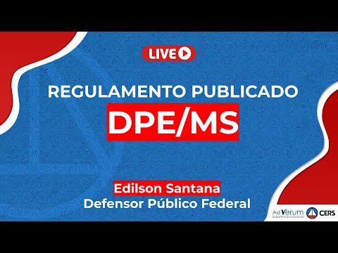 DPE MS - Regulamento publicado!