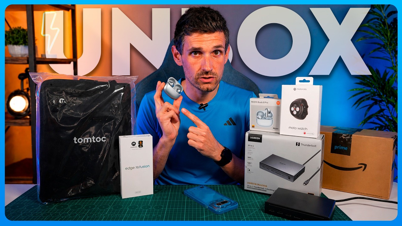 UNBOXING 🔥 Los 5 MEJORES gadgets calidad/precio en AMAZON 😱