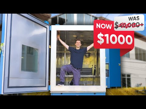 They Auctioned This $40,000+ Environmental Test Chamber For $1000