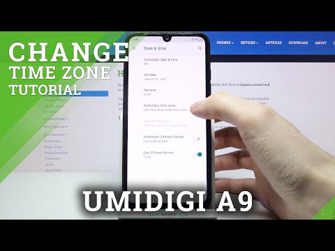How to Change Date & Time in UMIDIGI A9 – Find Time Zone Options