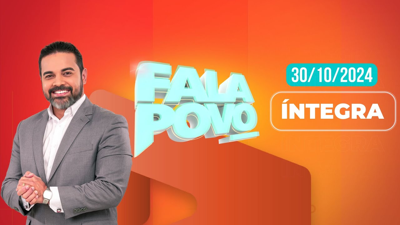 🔴 FALA POVO | 30/10/2024 | TV PARANAÍBA AFILIADA RECORD