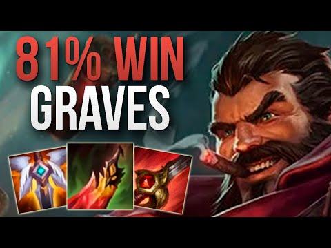 CHALLENGER 81% WIN RATE GRAVES! | CHALLENGER GRAVES JUNGLE GAMEPLAY | Patch 10.9 S10