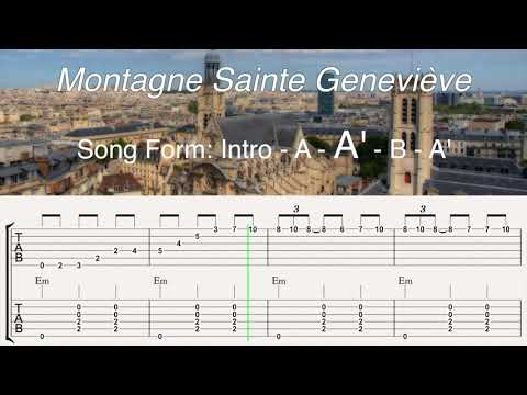 Montagne Sainte Genevieve (Django's Waltz) Full | Gypsy Jazz Guitar