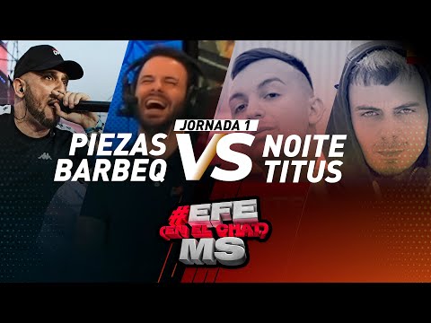 BarbeQ, Piezas vs Titus, Noite