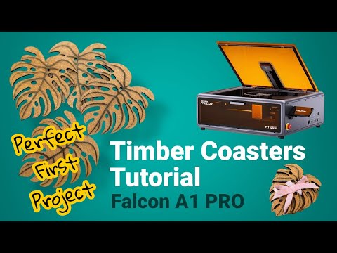 How to: Beginner level project on the Creality Falcon A1 Pro using Falcon Design Space free file 