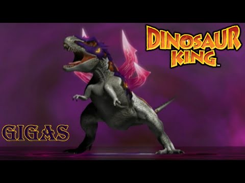 Dinosaur King gigas (Tyrannosaurus) screen time
