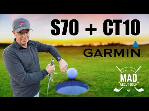 Garmin S70 Golf Watch + CT10 Sensors #garmin #garminwatch #golf