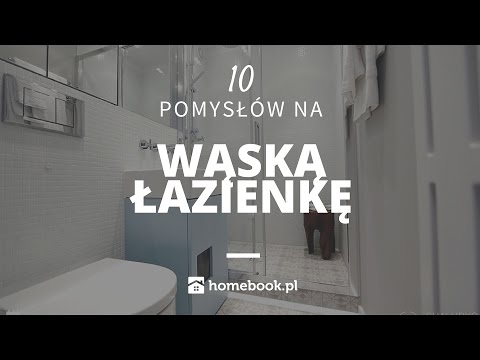 10 pomysłów na wąską łazienkę