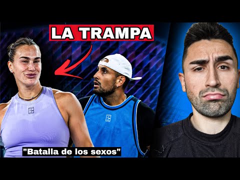 La "TRAMPA" del partido Kyrgios vs Sabalenka (Así son las reglas)