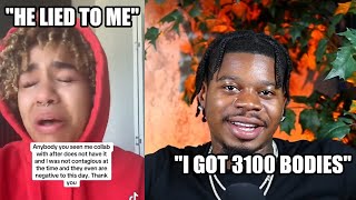 OF Creator Gets HSV2 After Sleeping With Man With 3000+ Bodies